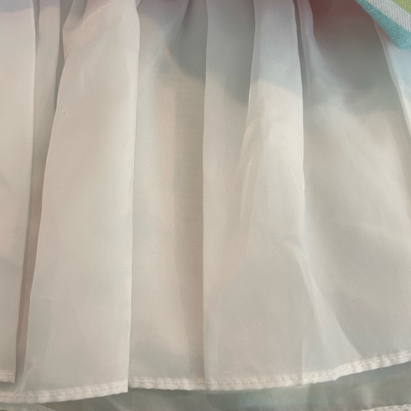 Jessica Ann Summer Sleeveless Pastel Striped Girls Dress w Bow lined
Size 4 - Picture 7 of 10